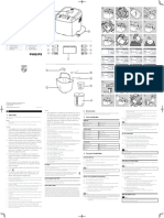 Philips HD9015 Bread Maker PDF