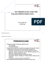 Kebijakan Pemerintah Dalam Rekrutmen DDS 2017