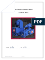 Operations & Maintenance Manual 1150 HP AC Motor