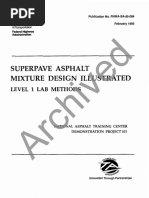 Archived: Asphalt Mixture Design Illustrated