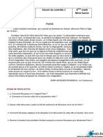 Devoir de Contrôle N°1 Math 2009 2010 (Mme Saad)