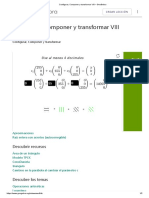 Configurar, Componer y Transformar VIII - GeoGebra PDF