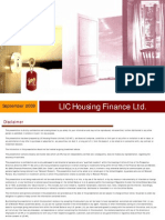 LIC Housing Finance LTD.: September 2009