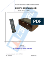 Procedimiento de Actualizacion RUNCH DTT1900