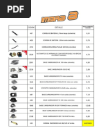 Lista de Precios Llantas Ohero | PDF | Naturaleza