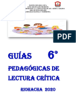 Guías Pedagógicas Lect. Crítica 6.