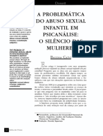 A    PROBLEMÁTICA    DO  ABUSO   SEXUAL   INFANTIL EM PSICANÁLISE O  SILÊNCIO   DAS   MULHERES.pdf