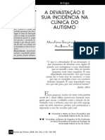 A Devastação Esua Incidência Naclínica Doautismo PDF