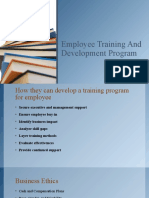 Employee Training and Development Program - Rajeshree - Jadhav - 11