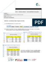 Fichas de Trabalho - ufcd 0757 - Folha de Calculo - Funcionalidades Avançadas.pdf
