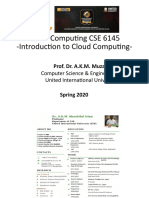 Introduction to Cloud Computing CSE 6145