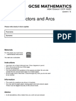 Circle Sectors and Arcs Questions MME