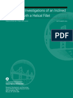 Wind Tunnel Investigations of An Inclined Stay Cable With A Helical Fillet PDF