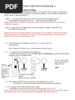 Building Blocks of Life Unit Book Guide: Chapter 1: Reviewing Introductory Biology