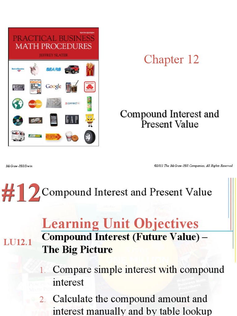 Compound Interest and Present Value | PDF | Present Value | Compound ...