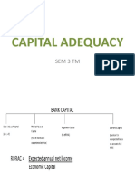 Capital Adequacy: Sem 3 TM