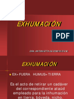 Exhumacion PDF