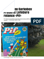 Et paf, l'ex-Sarkoboy Frédéric Lefebvre relance «Pif» - Libération