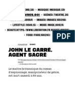 John le Carré, agent sacré - Culture 