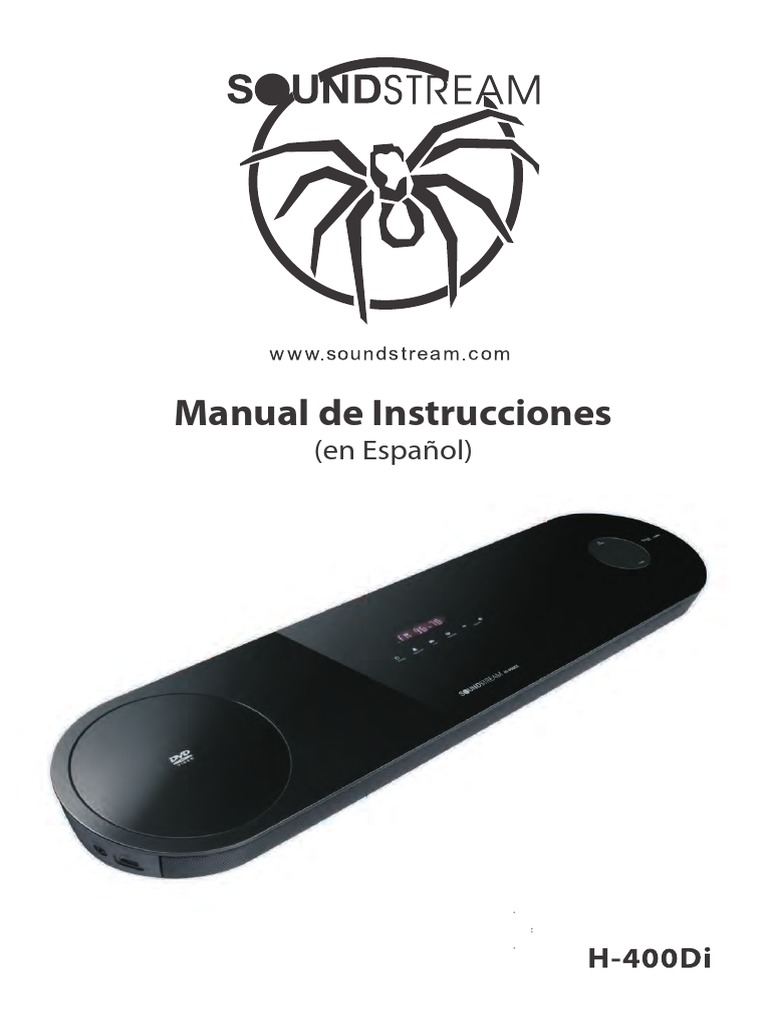Conexión de Estéreo Soundstream | PDF | Hdmi | Televisión