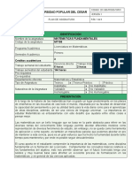 Fundamentos de Matemáticas para Licenciatura