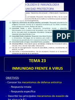 Tema 23 Inmunidad Virus