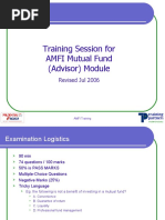 Training Session For AMFI Mutual Fund (Advisor) Module