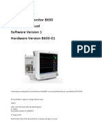 GE Carescape B650 Monitor - Technical Manual 2013