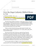 How The Sugar Industry Shifted Blame To Fat - The New York Times PDF