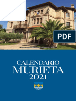 Calendario de Murieta para el año 2021