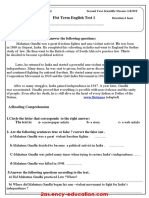 Dzexams 2as Anglais As - d1 20180 178752 PDF