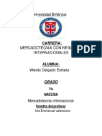 22wendy Delgado Estrada - Cuestionario Diagnóstico Sobre Conocimientos de Marketing - 7A Mercadotecnia Internacional 2