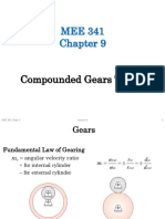 Compounded Gears Trains: MEE 341 Chap 9 1