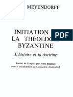 Initiation À La Théologie Byzantine L'histoire Et La Doctrine by John Meyendorff PDF