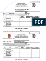 Attrition Recruitment CY 2020 Physical Agility Test Score Sheet