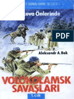 Aleksandr A.Bek - Volokolamsk - Savaşları1