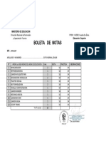 Registro de Notas de Alumno Edgar Sede Espinar PDF