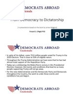From Democracy to Dictatorship