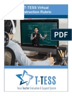 T-TESS Virtual Instruction Rubric