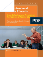 The Professional Teacher Educator - Roles, Behaviour, and Professional Development of Teacher Educators PDF