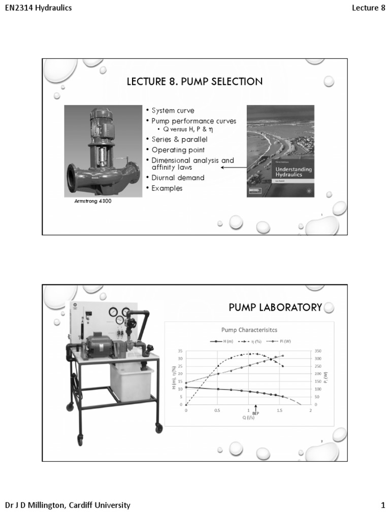 EN2314 Hydraulics Lecture Notes 08 09mar20 PDF PDF Chemical Engineering Gas Technologies