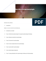 Modulo 1 Introduccion A La Epistemologia PDF