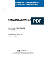 Network Access Agent I: Advanced Test Equipment Rentals