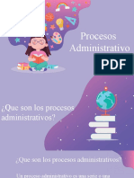 Procesos Administrativos