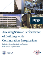 Assessing Seismic Performance of Buildings with Configuration Irregularities