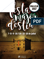 Programa Festa Major D Estiu