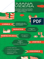 Verde Navidad Con Conciencia Con Animalitos Navideños Ilustración Divertida Infografía PDF