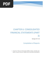 Chapter 6: Consolidated Financial Statements (Part 3) : Compilation of Reports