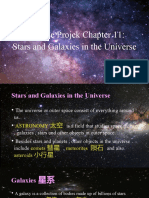 Science Projek Chapter 11: Stars and Galaxies in The Universe