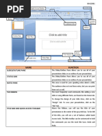 Microsoft Powerpoint Interface